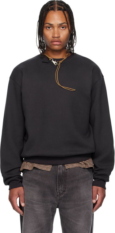 Mikina OUR LEGACY Perfect Sweatshirt Čierna | M4256PB, 0