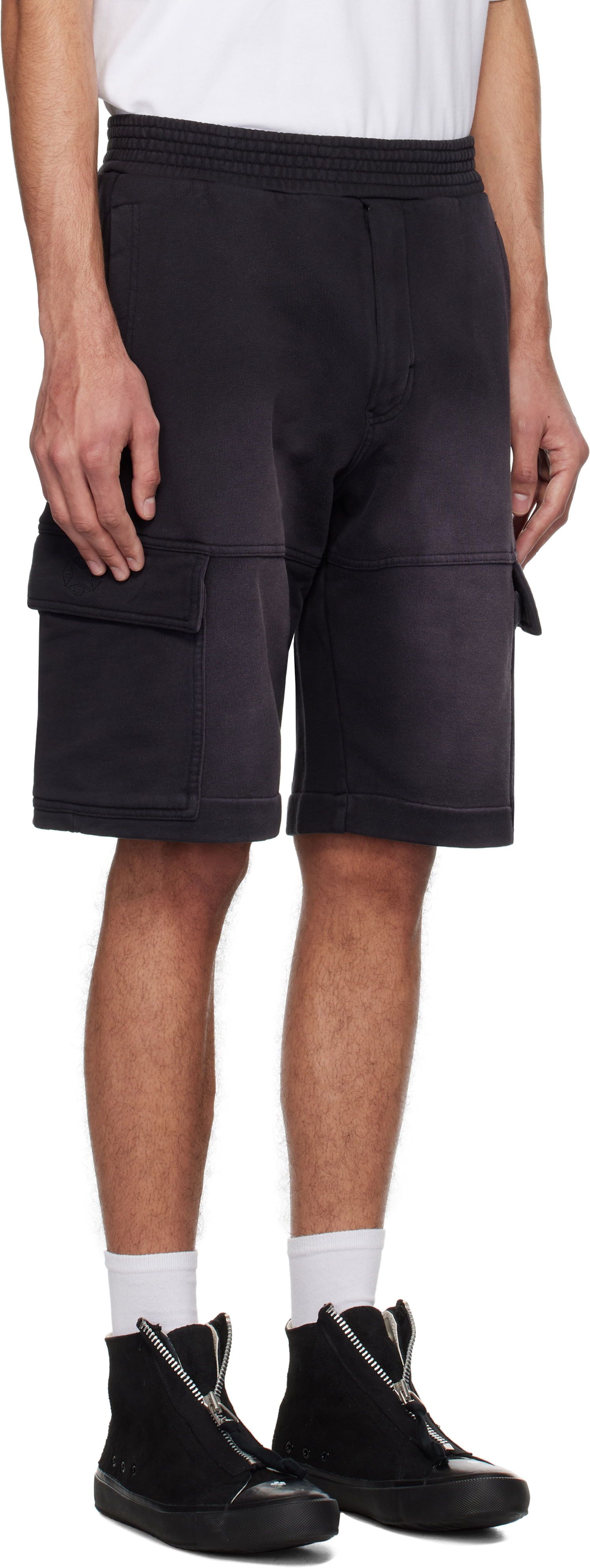 Šortky 1017 ALYX 9SM 1017 ALYX 9SM Garment Dye Cargo Shorts Čierna | AAMSO0084FA01, 1