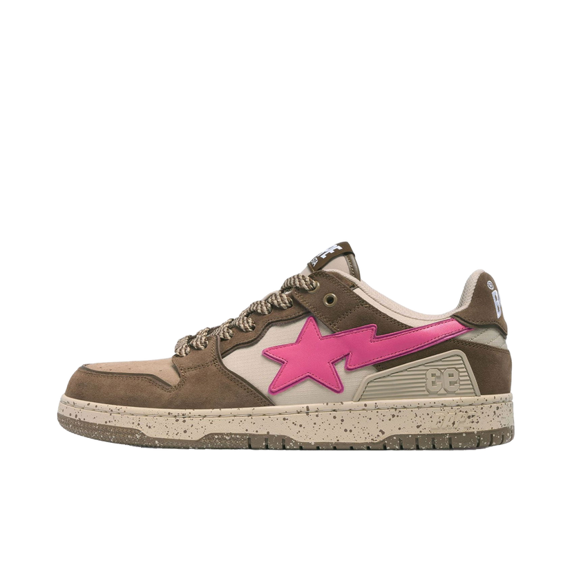 Tenisky a topánky BAPE A Bathing Ape SK8 Sta #6 "Brown Pink" Hnedá | 001FWJ201004_BRW