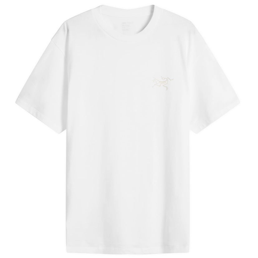 Tričko Arcteryx Kragg SL Cotton T-Shirt, Size Large Biela | X000009533-017552