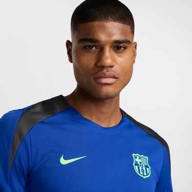 Tričko Nike FC Barcelona Strike Dri-FIT Short Sleeve Soccer Training Jersey Modrá | FQ2609-417, 4