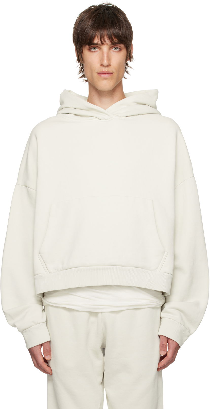 Mikina Entire Studios Heavy Hoodie Béžová | ES2125RI