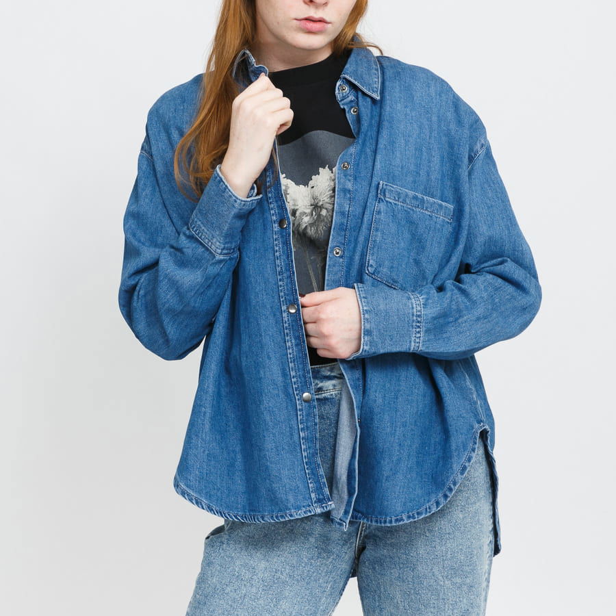 JXKendra Relaxed Denim Shirt