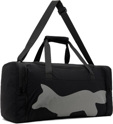 Cestovná taška MAISON KITSUNÉ Maison Kitsuné Flash Fox Weekender Packable Duffle Bag Čierna | OM05175WQ4034, 1
