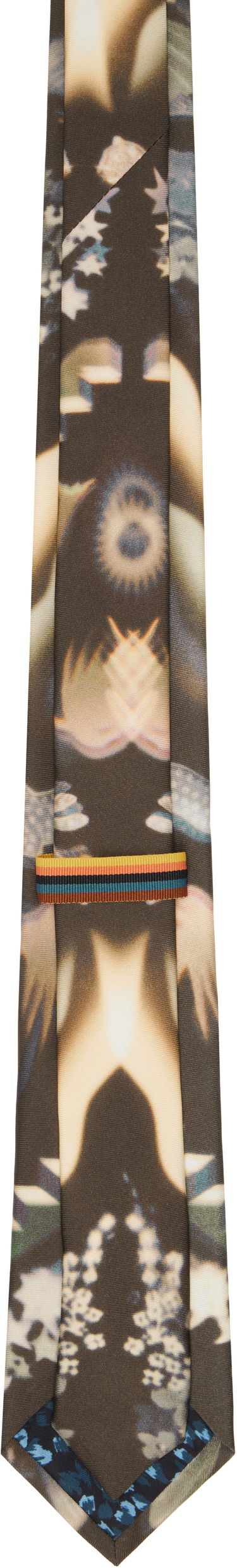 Šál Paul Smith Paul Smith Lumiere Print Tie Hnedá | M1A-0TIE-PT378-79, 1