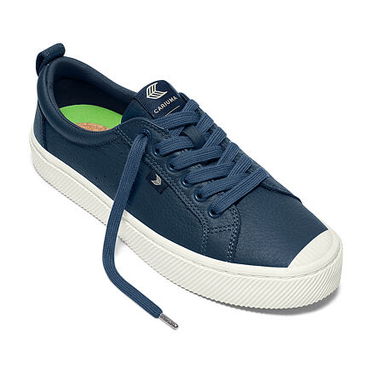 Tenisky a topánky Cariuma OCA Low Premium Leather 40.5 Modrá | 100104U50, 3