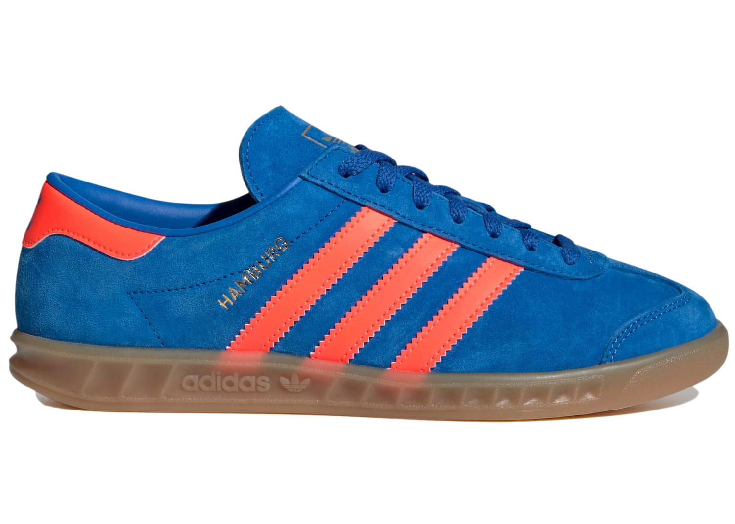 Tenisky a topánky adidas Originals Hamburg Blue Bird Solar Orange W Modrá | IH5471, 0