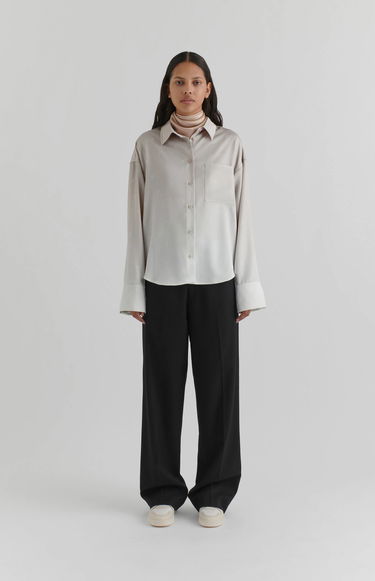 Košeľa AXEL ARIGATO Ink Ombré Shirt Šedá | A2125002, 3