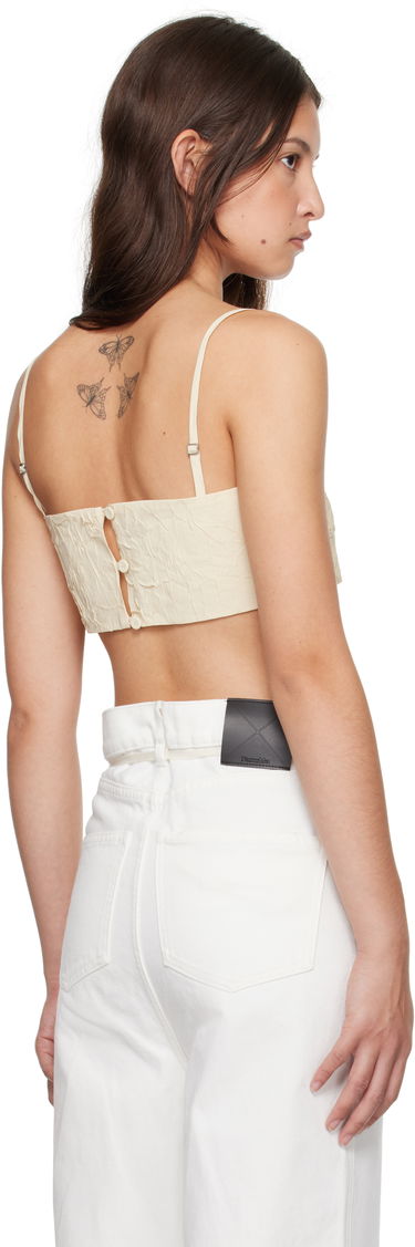Tielko Nanushka Nanushka Cressy Bandeau Top Biela | NW24FWTP38671, 2