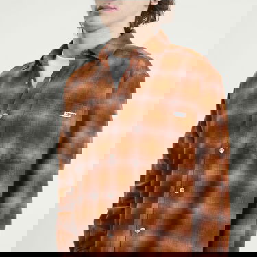 Košeľa Polar Skate Co. Shadow Check Mitchell Shirt Rôznofarebný | PSC-W25-5-BRN, 5