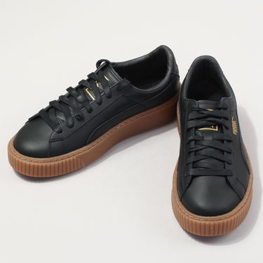Tenisky a topánky Puma Basket Platform Core black / black Čierna | 364040 02, 2