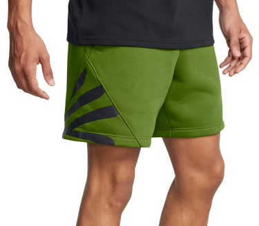 Šortky Under Armour Curry Splash Fleece Shorts Zelené | 1387112-306, 0