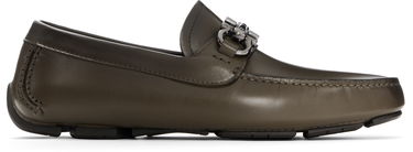 Oblečenie FERRAGAMO Salvatore Ferragamo Gancini Ornament Driver Loafers Zelené | 778796, 0