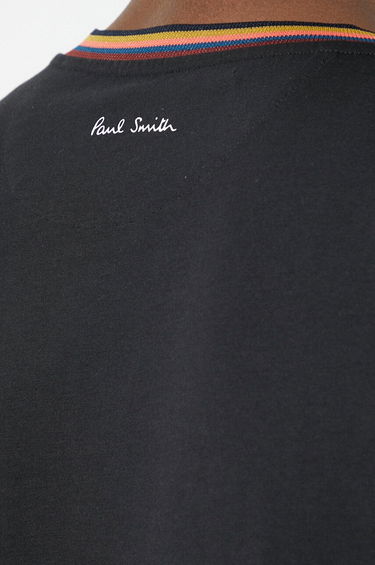 Tričko Paul Smith Paul Smith Tipped Crew Neck T-Shirt Čierna | M1R.697PS.H00084, 5