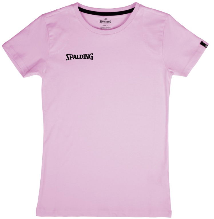 Tričko Spalding Spalding Essential T-Shirt Ružová | 40221630-purplerose