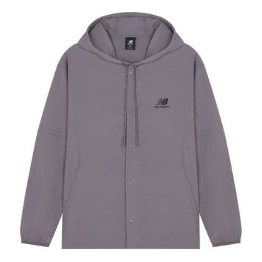 Mikina New Balance Print Casual Jacket Šedá | AMJ22368-ZNC
