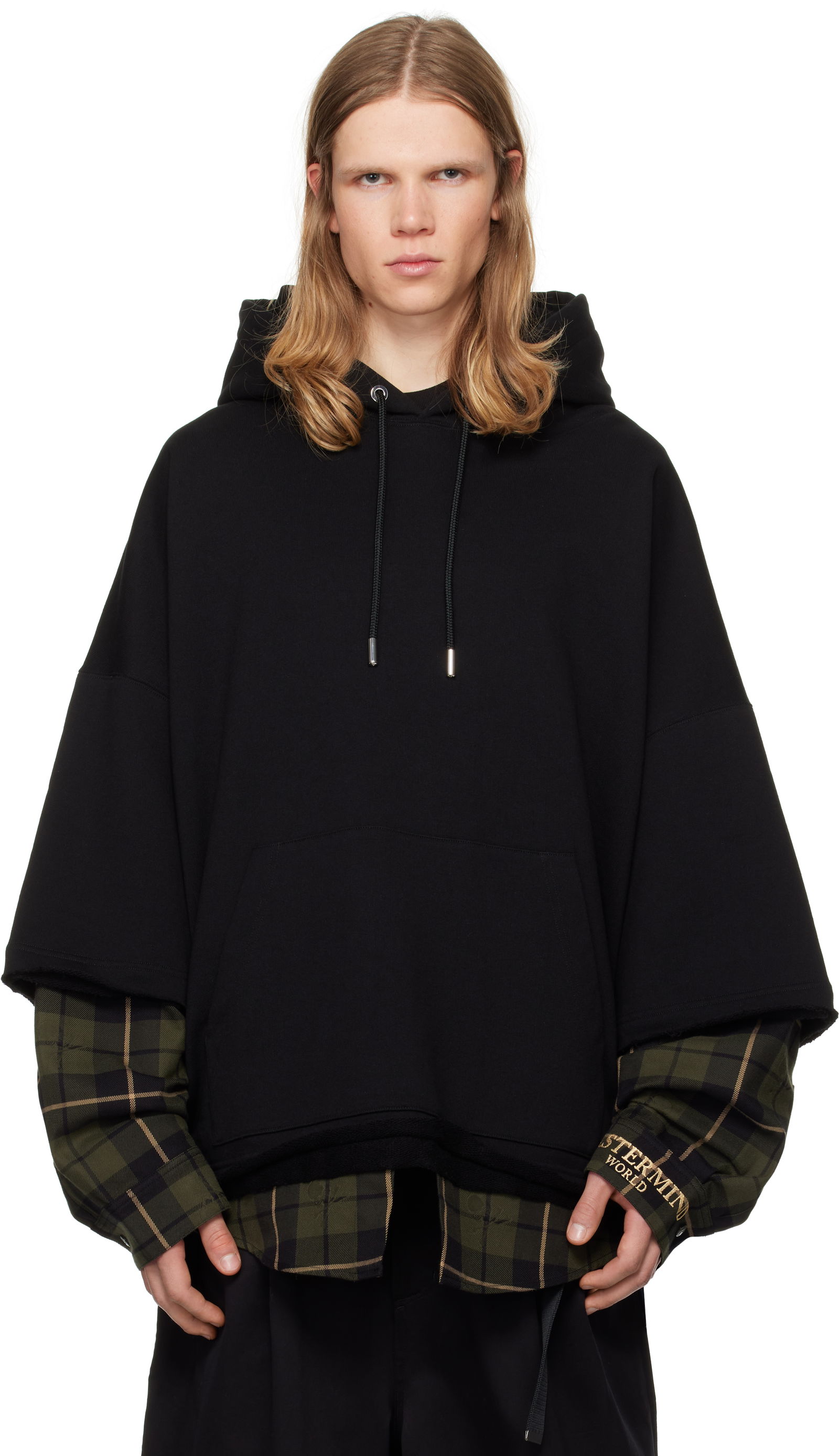 Layered Boxy Hoodie