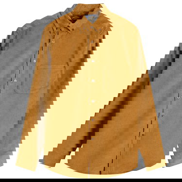 Košeľa Portuguese Flannel Lobo Button Down Corduroy Shirt, Size Small Hnedá | AW25051-PIR, 1