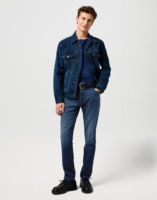 Džínsy Wrangler Wrangler River Tapered Jeans 38x32 Modrá | 112370922:38:32, 1