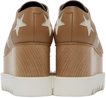 Tenisky a topánky Stella McCartney Elyse Stars Platform Derbys Hnedá | 810317E00163, 1