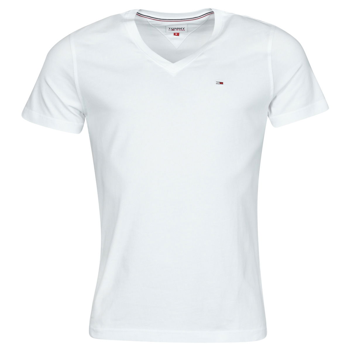Tričko Tommy Hilfiger ORIGINAL JERSEY V NECK TEE Biela | DM0DM04410-100-NOOS, 0
