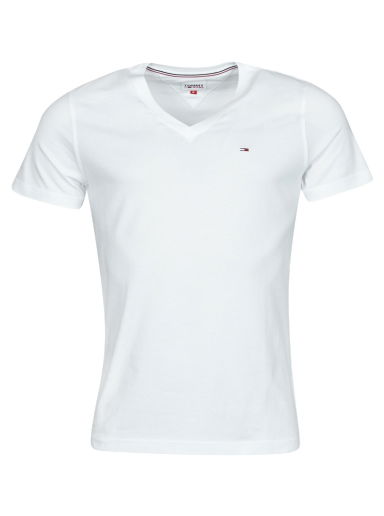 Tričko Tommy Hilfiger ORIGINAL JERSEY V NECK TEE Biela | DM0DM04410-100-NOOS