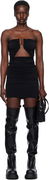 Rick Owens Hollywood Prong Mini Dress