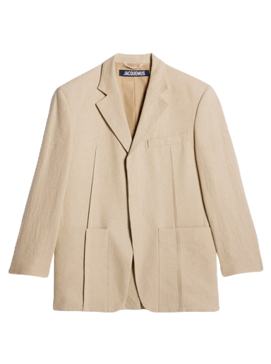 Bunda Jacquemus La Veste D'Homme Square Béžová | 213JA101-1029-150
