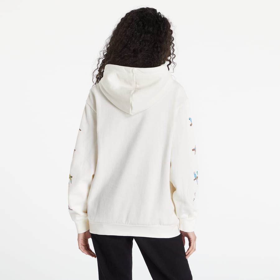 Mikina RVCA Parrot Ice Hoodie Biela | C3HORE RVP2, 1