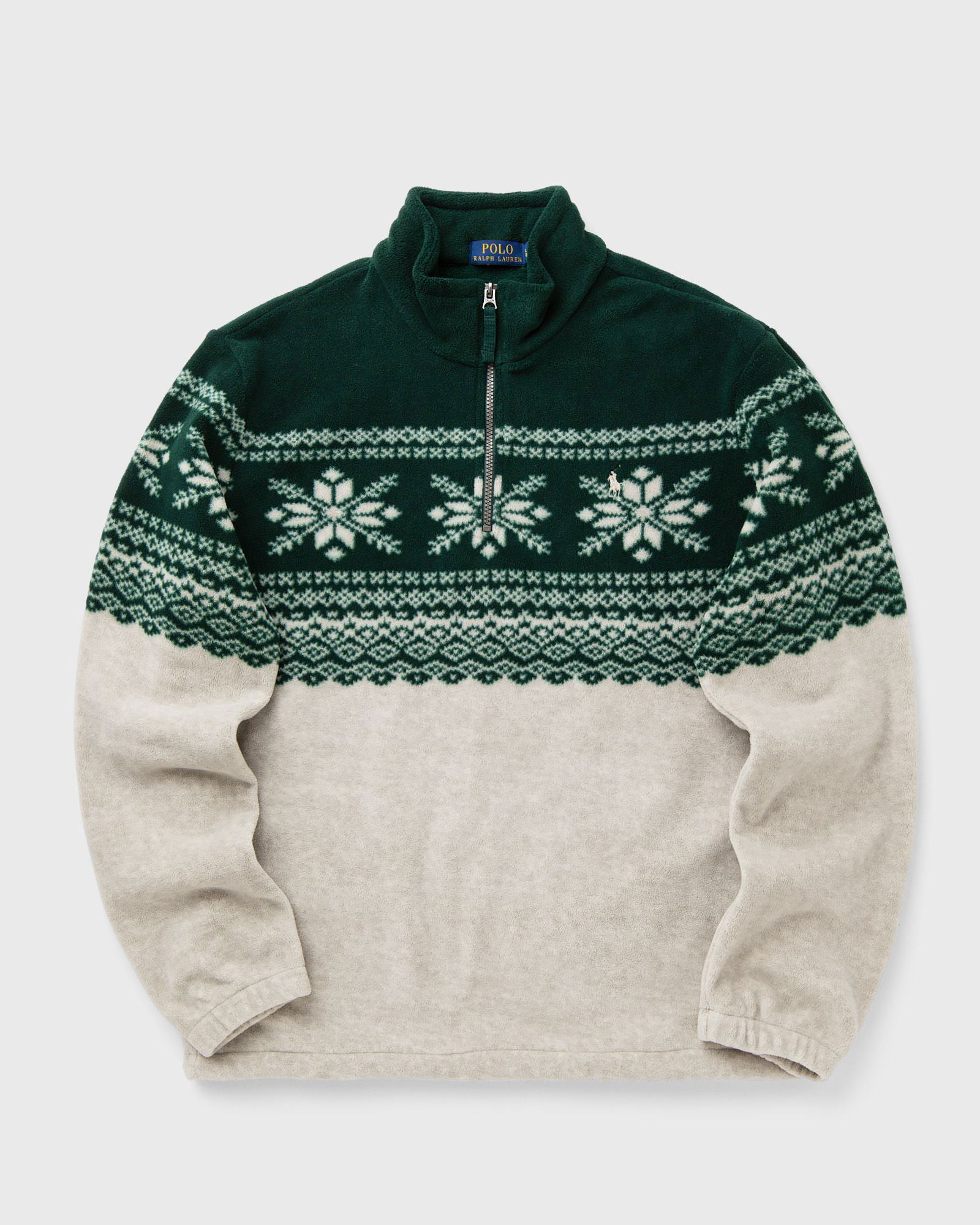 Fair Isle Fleece Half-Zip Sweatshirt