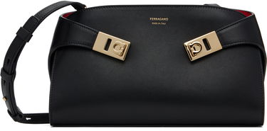 Kabelka FERRAGAMO Ferragamo Hug Mini Crossbody Bag Čierna | 774628, 0