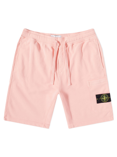 Šortky Stone Island Garment Dyed Sweat Short Ružová | 101564651-V0080