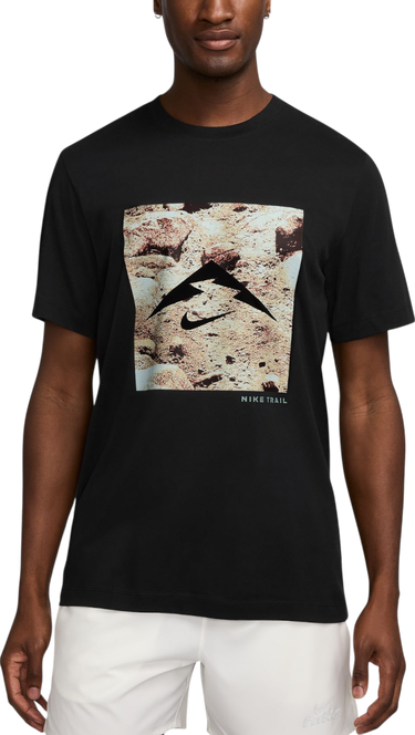 Tričko Nike Nike Trail T-Shirt Čierna | hv4148-010, 0