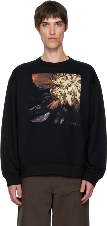 Mikina Dries Van Noten Dries Van Noten Graphic Sweatshirt Čierna | 252-021162-2611, 0