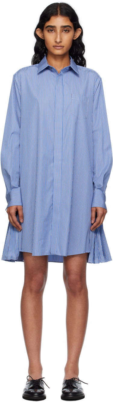 Šaty sacai Sacai Poplin Minidress Modrá | 25-08003, 0