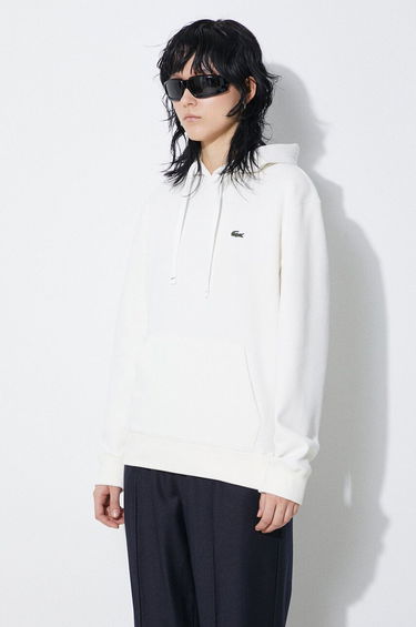 Mikina Lacoste Lacoste Hoodie Biela | SF8346, 3