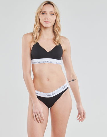 Podprsenka CALVIN KLEIN MODERN COTTON BRALETTE LIFT Čierna | 000QF1654E-001-NOOS, 1