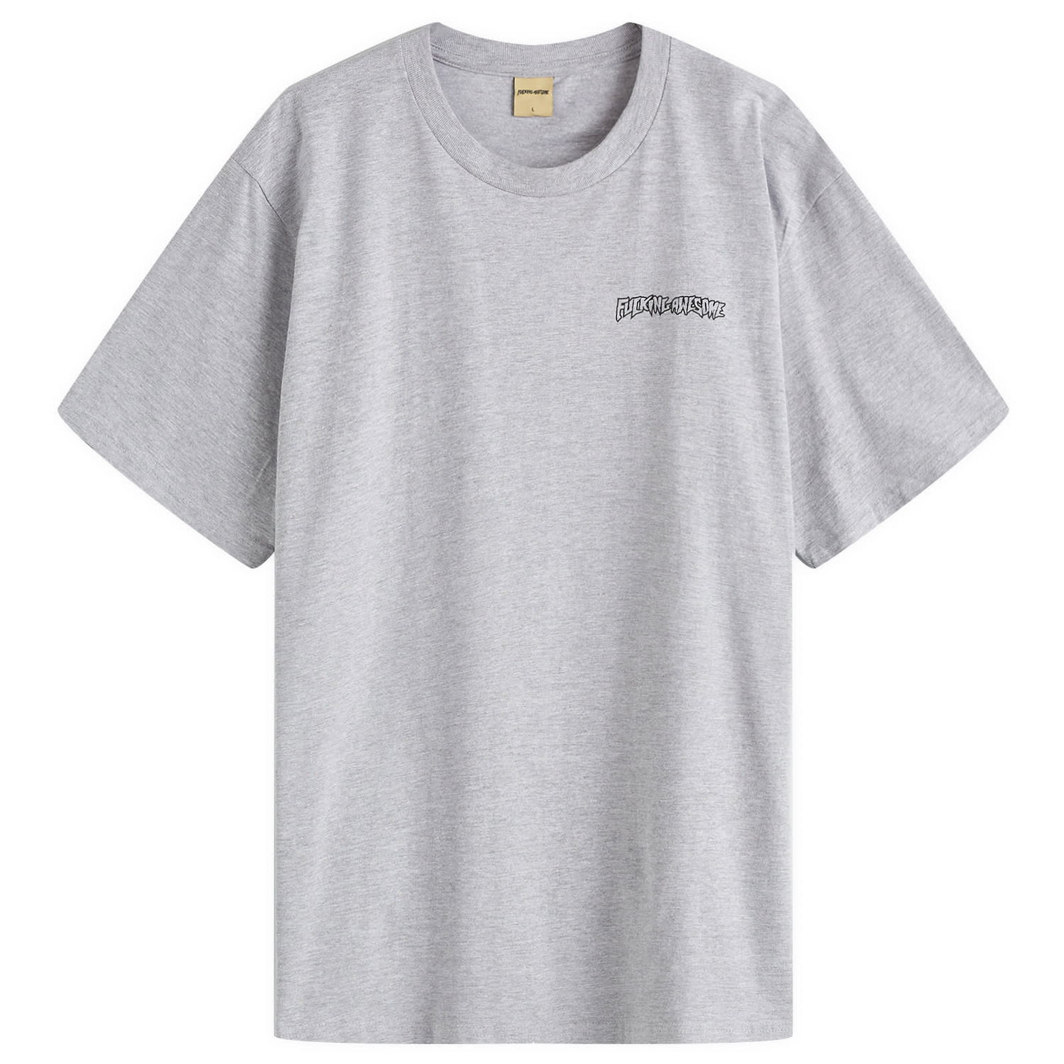Tričko Fucking Awesome A Broken System T-Shirt Grey Heather Šedá | FA2029-GRY, 0