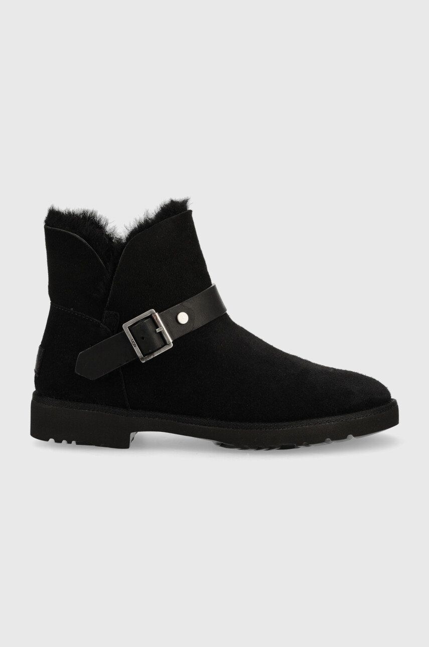 Tenisky a topánky UGG Romely Short Buckle Boot W Čierna | 1132993.BLK, 0