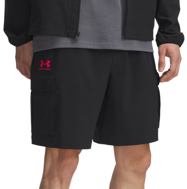 Šortky Under Armour Vibe Woven Cargo Short Čierna | 1386560-002, 0