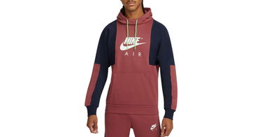 Mikina Nike Nike Air Hoodie Vínová | dd6383-661, 1