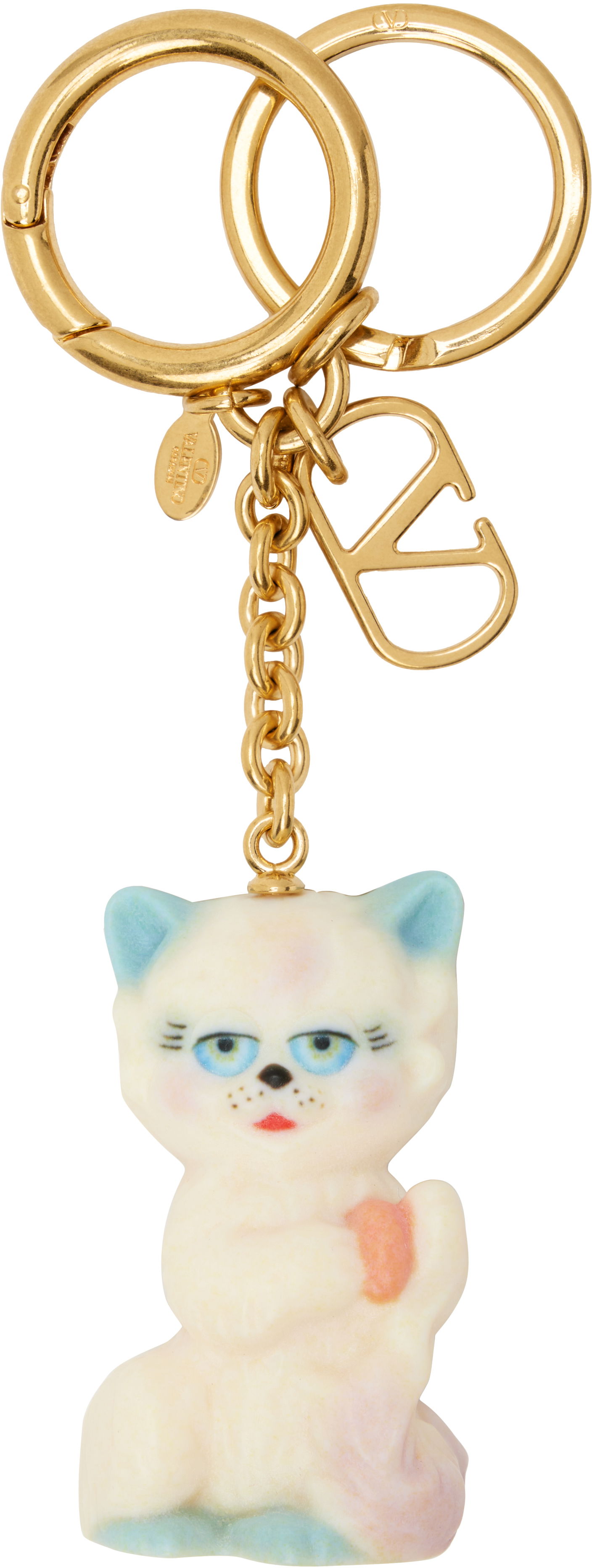 Kľúčenka Valentino Valentino Garavani 'Le Chat De La Maison' Keychain Rôznofarebný | 7Y2P0AR1VQY, 0