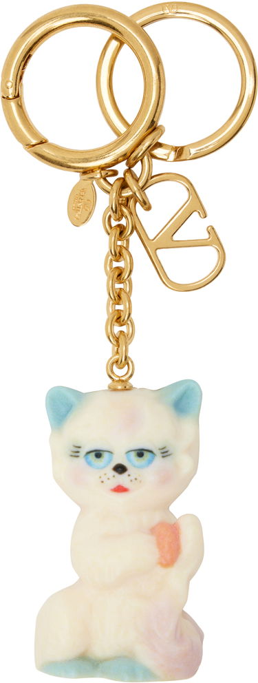 Kľúčenka Valentino Valentino Garavani 'Le Chat De La Maison' Keychain Rôznofarebný | 7Y2P0AR1VQY, 0