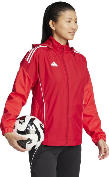 Vetrovka adidas Originals adidas TIRO25C Hooded Jacket Červená | ji6535, 4
