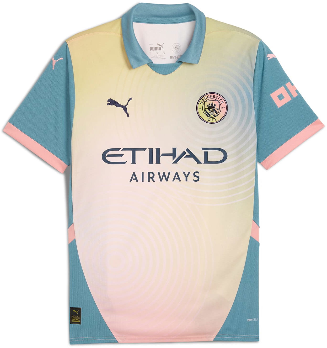 Dres Puma Manchester City 2024/25 Replica Fourth Jersey Béžová | 775202-04, 0