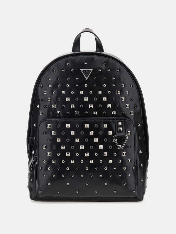 Batoh GUESS Studded Milano Backpack Čierna | HMSTUSP4111, 0