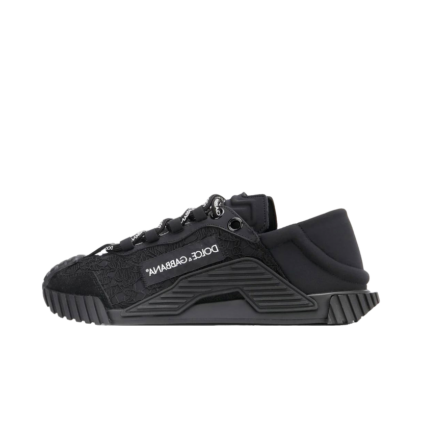 Tenisky a topánky Dolce & Gabbana NS1 Low Top Black W Čierna | CK1754AX37280999