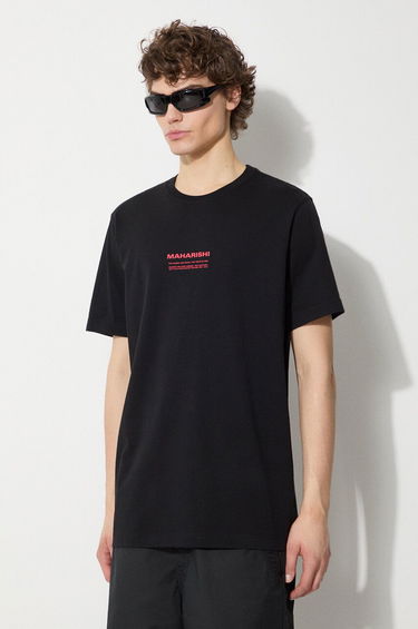 Tričko Maharishi Maharishi Aum Anniversary T-Shirt Čierna | 1306.BLACK, 3