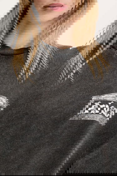 Tričko Aries Aries Aged Ancient Temple Printed Long Sleeve T-Shirt Čierna | AR6014103, 3