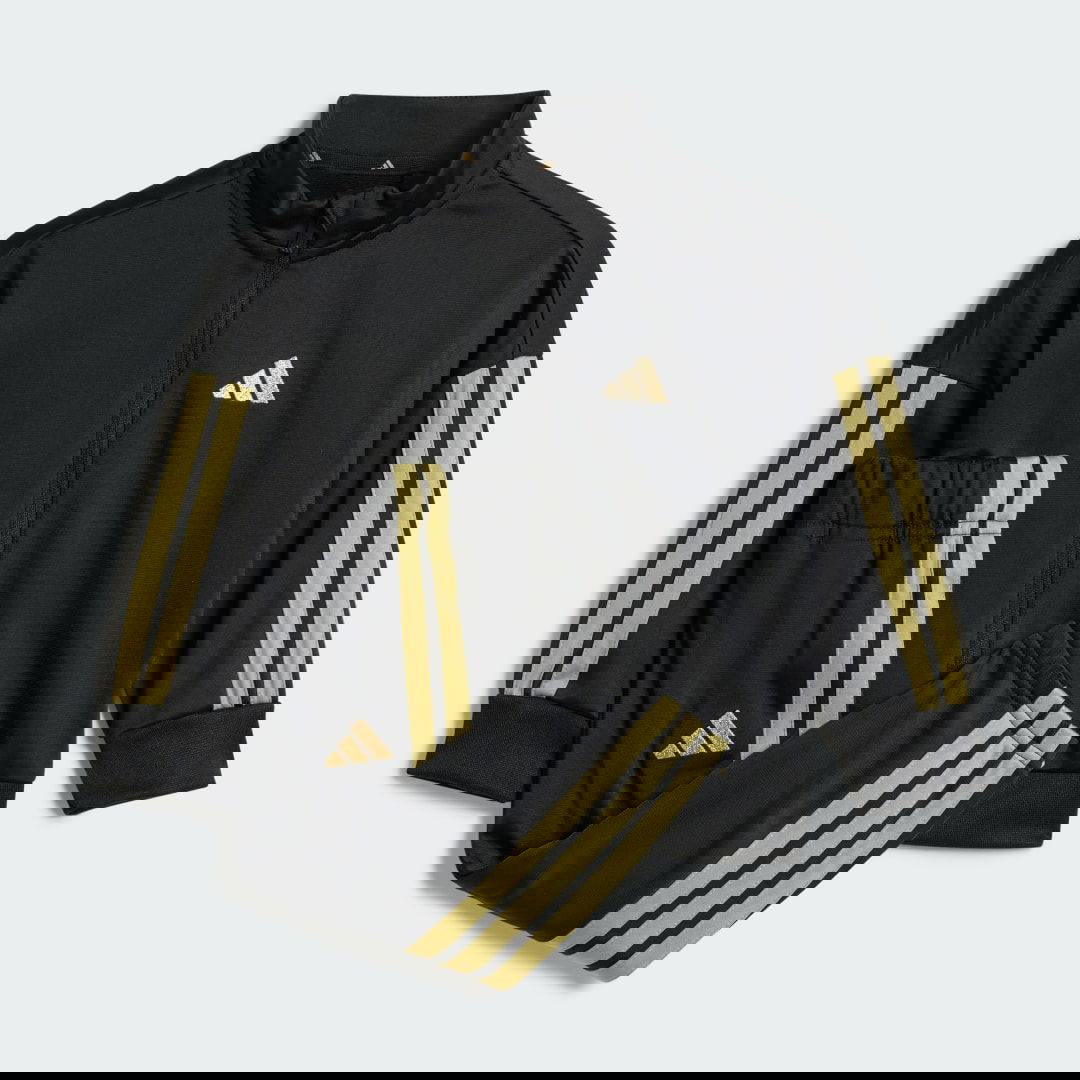Súprava adidas Performance Essentials CLIMACOOL Tracksuit Kids Čierna | JC8857, 0